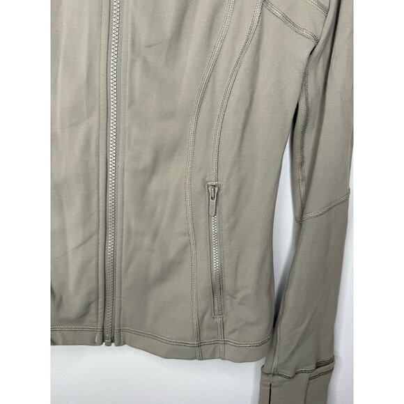 Lululemon Define Jacket Luon Zip-Up – Women’s Size 6 – Gray/Taupe - Picture 5 of 7